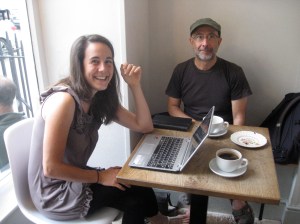 Jenny Gellatly and Emilio Mula