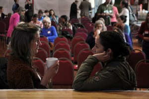  A moment during a break at the 2015 LEF.